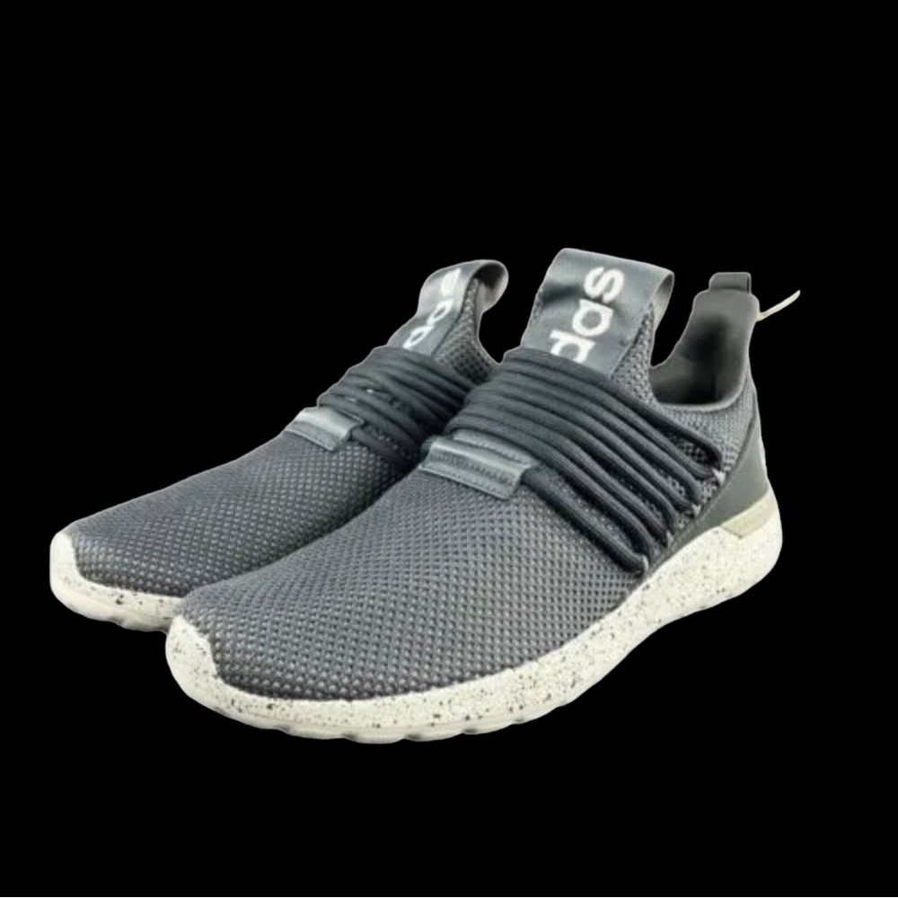 Adidas Men's Lite Racer Adapt 3.0 Grey Core Black Shoes FZ0953 Size 9.5 - Picture 6 of 8